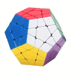 Mega Minx Cube - Educational Puzzle & Brainstorming Toy - Perfect Christmas & Birthday Gift