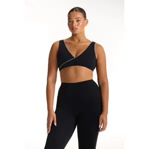 AIRLUXE BREATHE CONTRAST WRAP BRA - ORCA