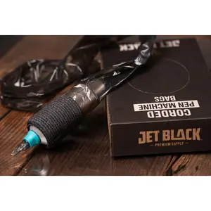 Jet Black Supply - Eco-Friendly Corded Pen Machine Bags - 2x27.5" (Pack of 200)