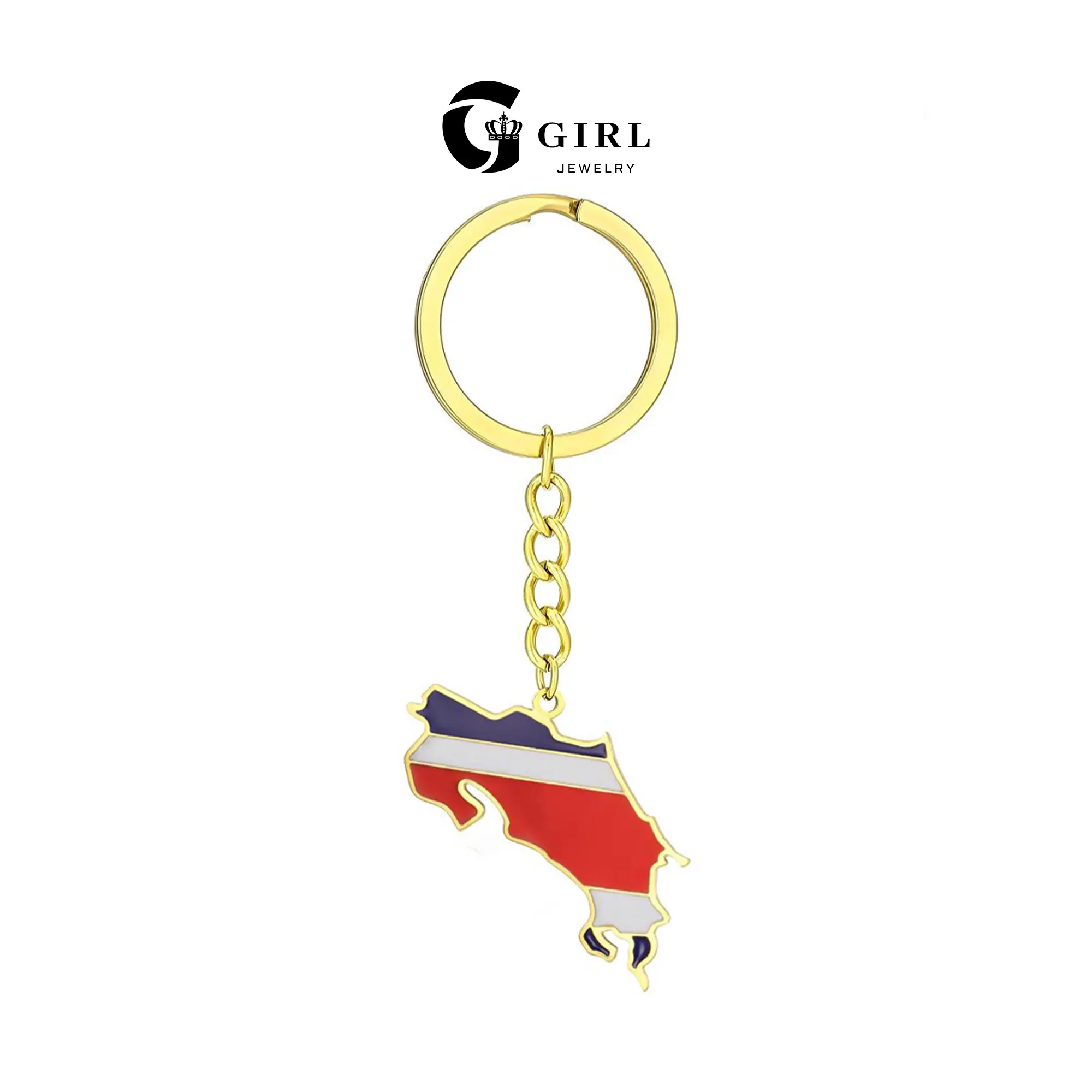 C-Costa Rica-Keychain