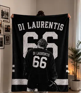 Dean Di Laurentis 66 Blanket, Hockey Romance Throw Blanket, Briar U Inspired Blanket, Reading Blanket for Bed Sofa, Cozy Bookish Blanket