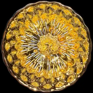 Golden Fireworks Nightlight Cup-Building Lantern-Handicrafts-Collectibles-Gifts-Handmade Products-Traditional Teacup-Ornaments