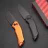 7100 Youth Portable EDC Folding Knife - Aluminum Handle, Steel Blade, Reflective Details, Sleek Design, Outdoor Tool for Camping & Fishing, Teen Boy Gifts Outdoors, with Key Centimeters Dimensions