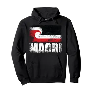 Maori Flag Hoodie | New Zealand Flag Hoodie Pullover Hoodie - Rauldiazde Shop Db0d8zr11f2