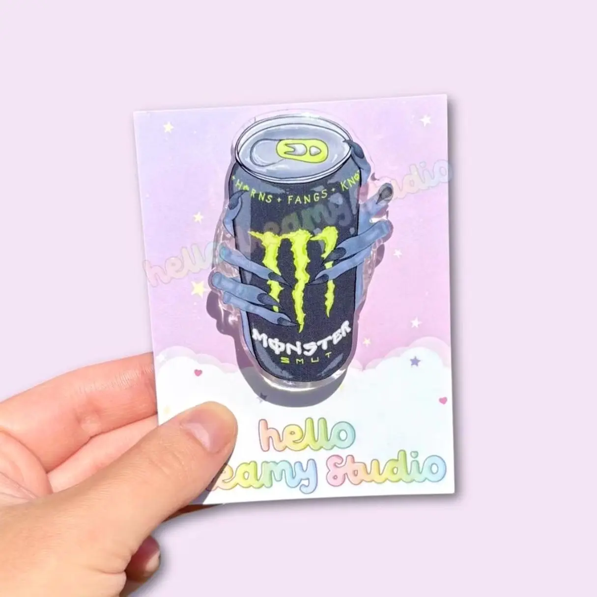 Monster Smut Magnetic Kindle Accessory, Phone Accessory| magsafe magnetic or adhesive, kindle pop socket, fidget charms, pocket hug,