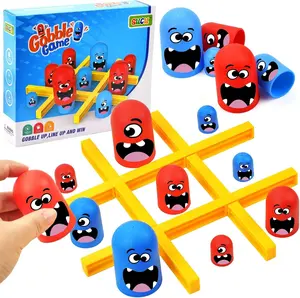 Gobblet Gobblers board game Tic Tac Toe Toy Coffee Table Decor, Brain Teaser Puzzles for Adults, Unique Gifts Classic Board Games