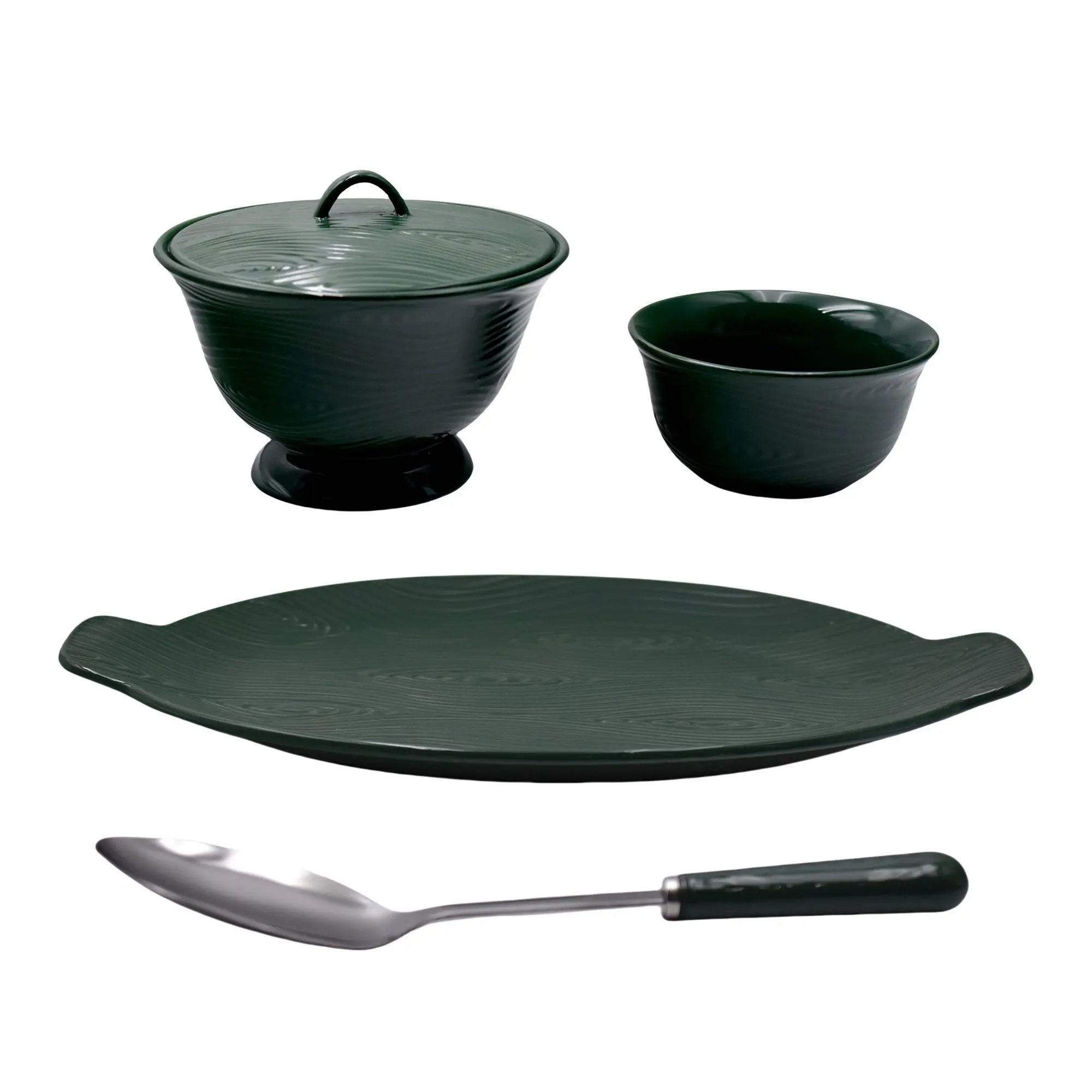 Temp-tations Woodland Nostalgic 5-pc Serving Platter and Bowl Set