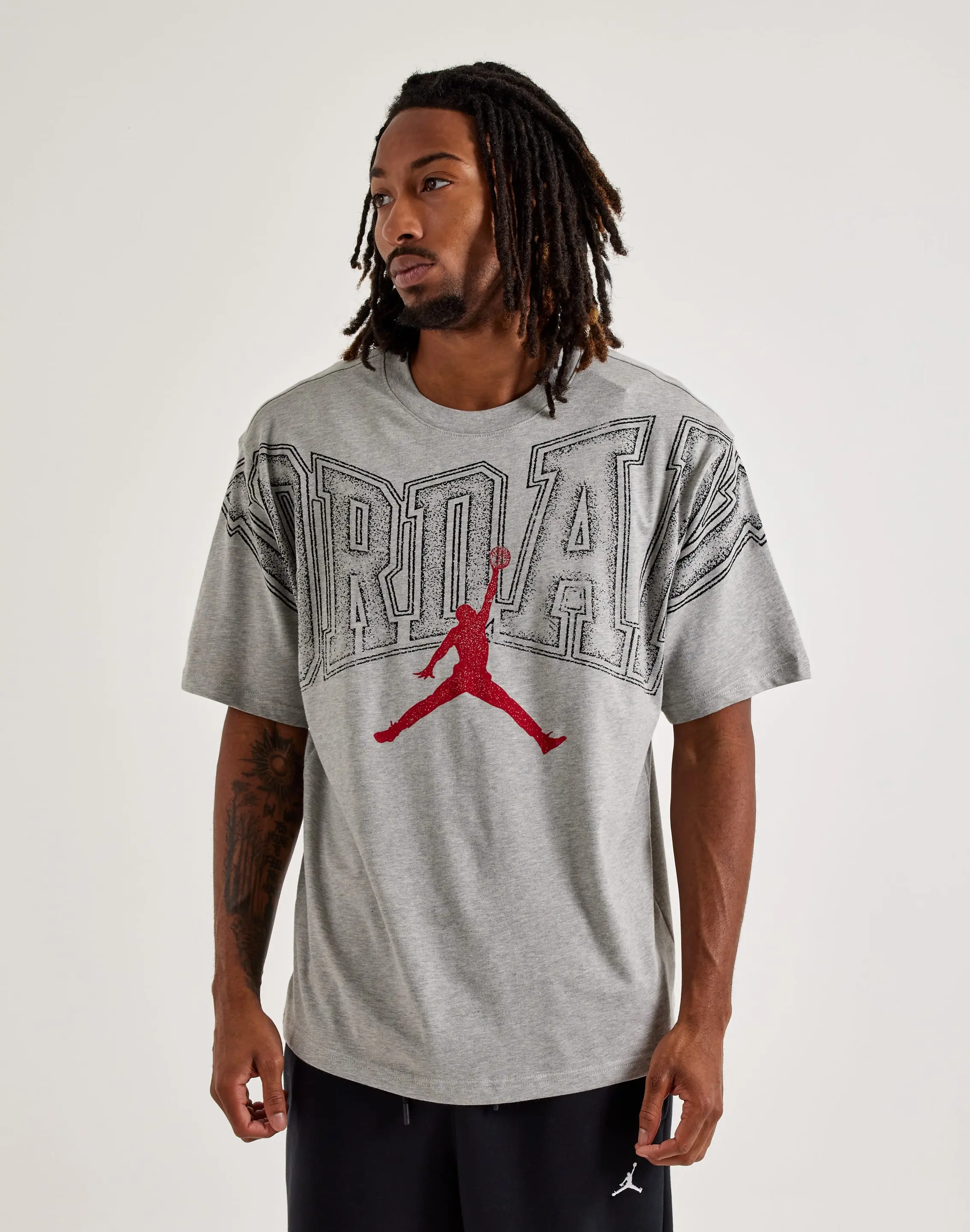 Mens Jordan Core Arch Logo Graphic Tee