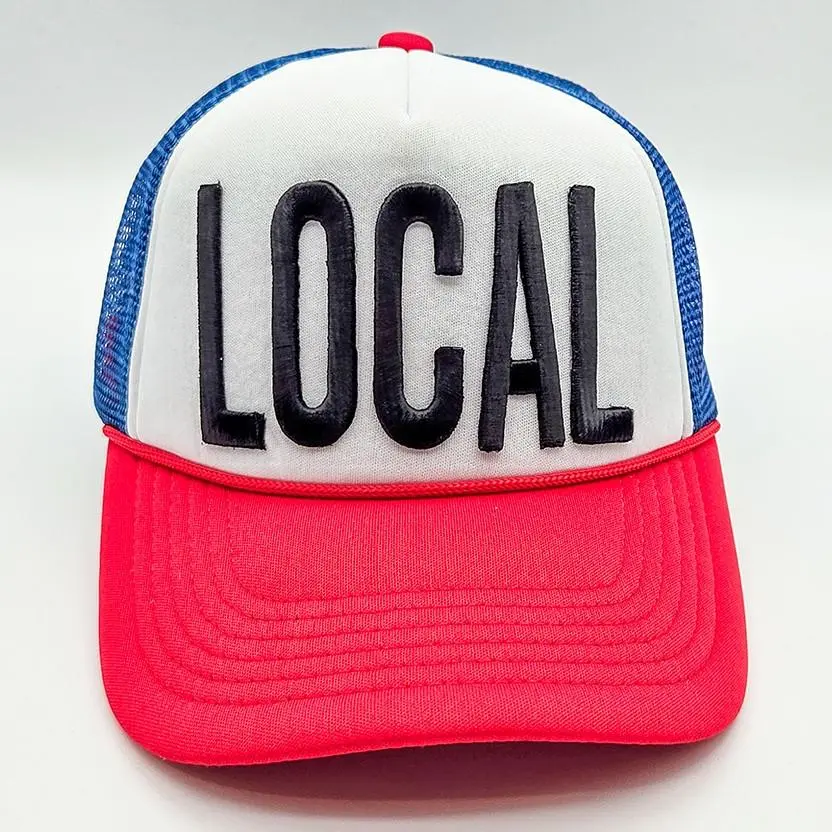 LOCAL Puff Embroidered HAT/POCKET Patch LOCAL Puff Embroidered HAT/POCKET Patch