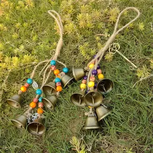 Clear Negative Energy & Protect Doors, Witchcraft Decoration, Magical Wind Chime Wreath, Enhance Home Decor with Witchcraft Items