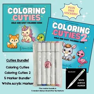 Coloring Cuties Collection Bundle
