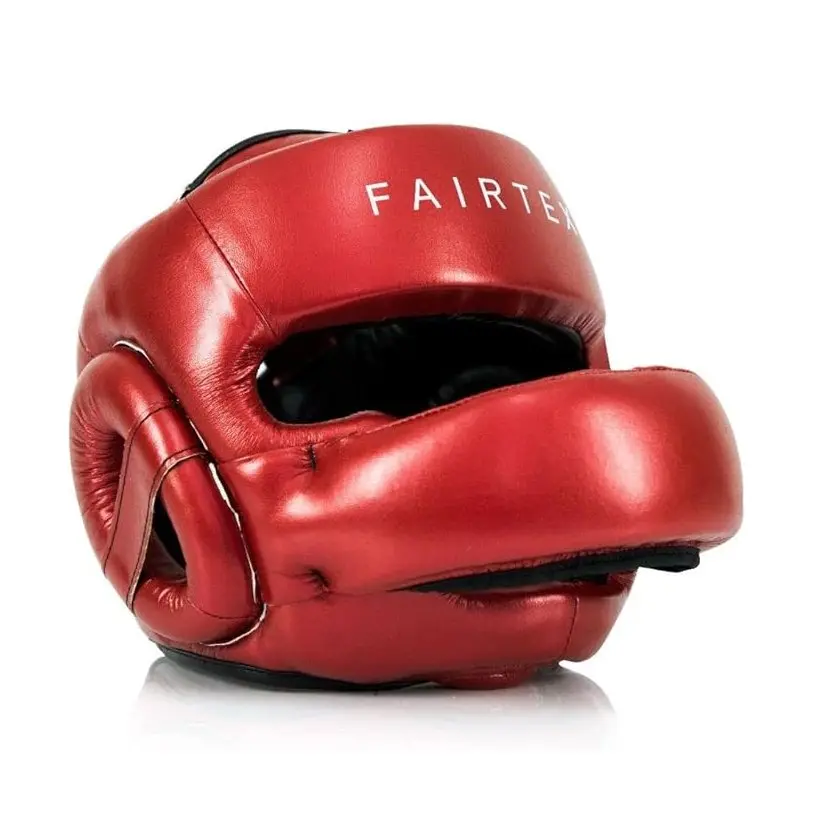 Full Cover Sparring Headgear in High-Quality Microfiber with Multi-Layer Foam for Shock Absorption, Adjustable Straps for Combat Sports Boxing, MMA, and Karate Training, Unisex, Secure Fit