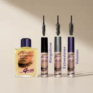 Prosa Ultimate Lash Kit - 15ml Nourishing Growth Oil Bottle + 3 Smooth Mascaras, Youth-Focused Care for All, Lengthening, Volumizing, Buildable Formula, Professional Finish for Bold Daily Eye Makeup