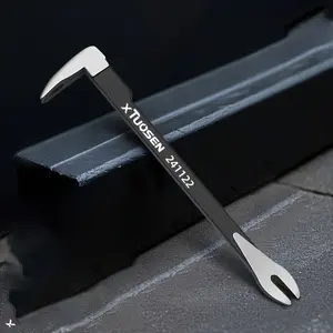 Multi-Functional Pry Bar Nail Puller Tool, Ideal for Wall Nails, Gun Nails, Woodworking, Home Repair, High Hardness, Rust-Resistant