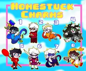 Homestuck Kid Charms