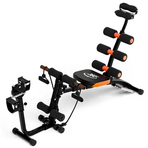 Ab Machine, Ab Workout Bench for Home Gym, Multi-Functional Adjustable Ab Crunch Machine, Ab Exercise Equipment for Total Body