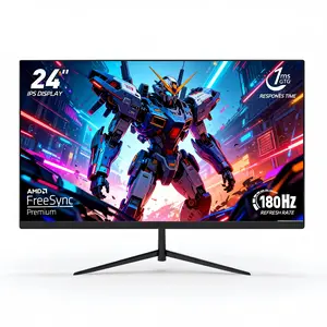 New 24” 180Hz FHD IPS Gaming Monitor – 1ms, FreeSync, Borderless Design, Built-in Speakers, HDMI/DP for PS5, Xbox, Switch & Laptop