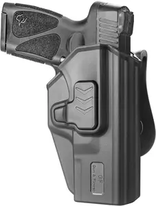 Taurus G3 OWB Holster - Right-Handed, Adjustable 360° Open Carry Holster, Index Finger Release, Secure & Durable Black,Right Hand,dealsforyoudays