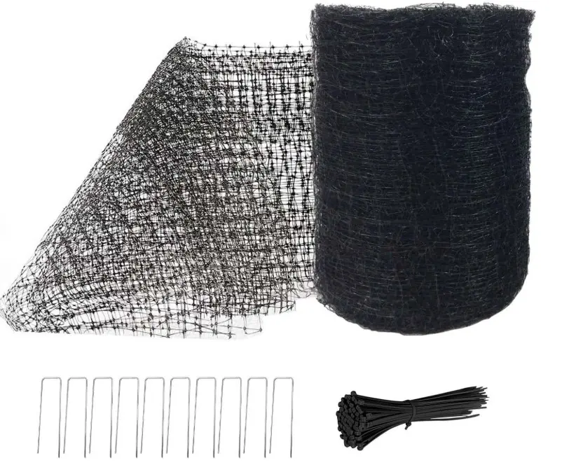 Feitore Deer Fence Netting, 7 x 100 Feet Anti Bird Deer Protection Net Reusable Protective Garden Netting for Plants Fruit Trees Vegetables Against Birds and Other Animals