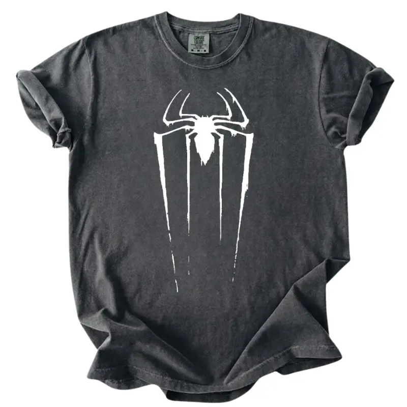 Minimalist Spider T-Shirt | Gothic Spider Halloween Tee
