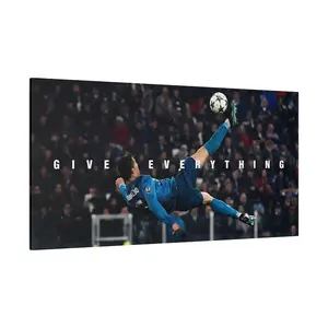 Cristiano Ronaldo Poster Print Unframed, Portugal Poster, Football Poster, Wall Art, Home Decor, No Frame