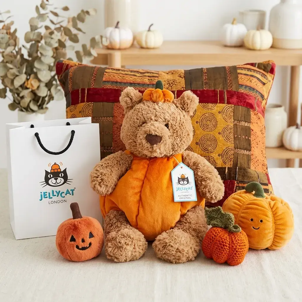 Jellycat Pippin Pumpkin Bear Plush