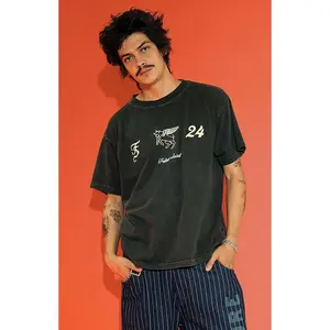 FUTURE SAINT Men's Bull Flock T-Shirt - Multicolor