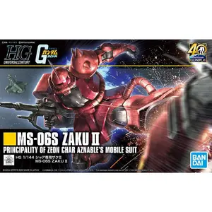 Bandai Hobby Gundam HGUC #234 MS-06S Zaku II Char Custom HG 1/144 Model Kit