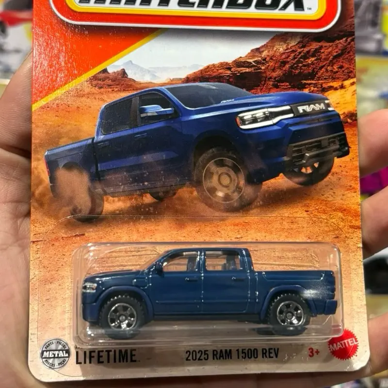 2025 Blue Ram Ev 1:64 scale Diecast truck