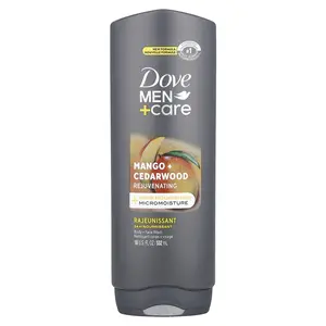 Dove Men + Care, Body + Face Wash, Mango + Cedarwood, 18 fl oz (532 ml)