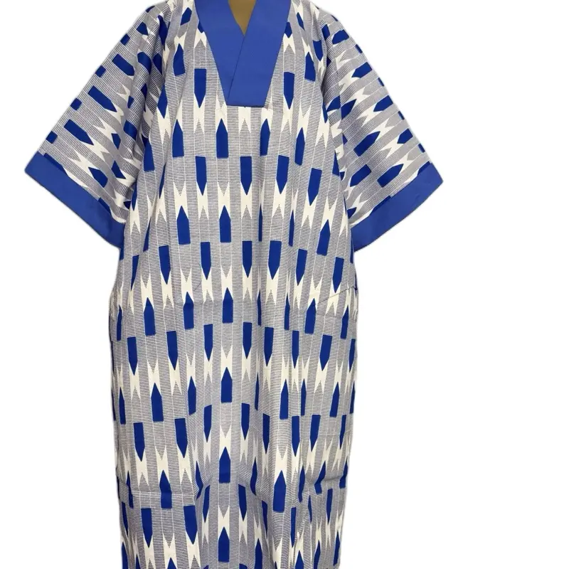 TRIBAL PRINTS ANKARA MIDI KAFTAN