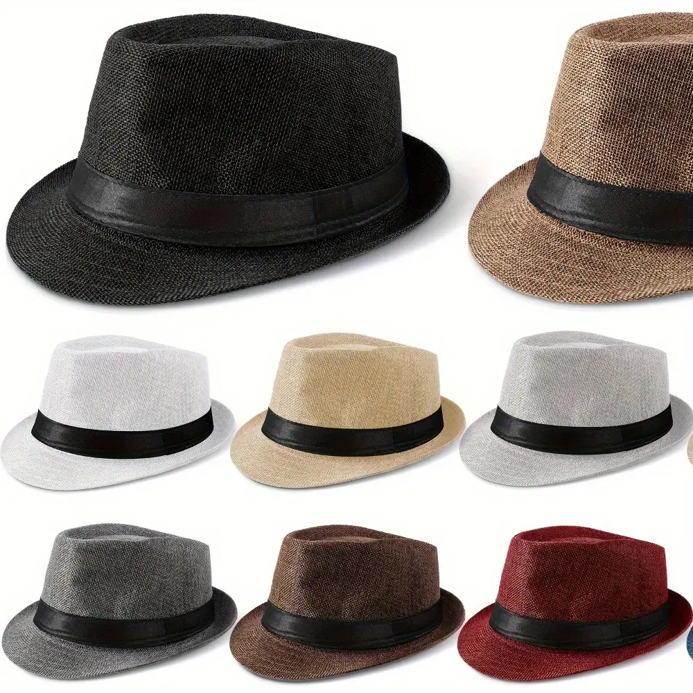 Unisex Newsboy Gangster Hat 1920s Retro Style Cap with Brim - Mixed Colors (Black, Brown, Beige, Red, Gray) Suitable for 1920s Themed Parties, Costume Events, and Everyday Wear