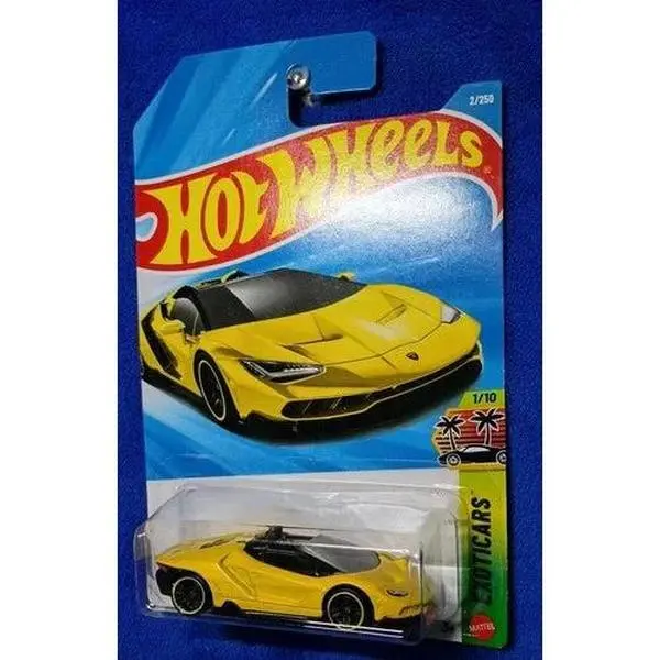 Lamborghini Centenario Roadster Hot Wheels Exoticars Die-Cast | Anniversary Supercar Collector's Edition