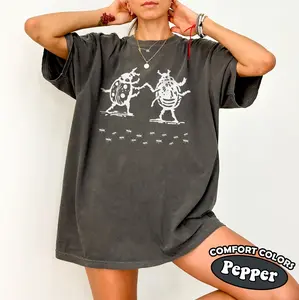 Dancing Lady Bugs Comfort Colors Shirt, The Last Of The Bugs Tee, Noah Kahann Unisex Cotton T-Shirt, Tour Merch T-Shirt