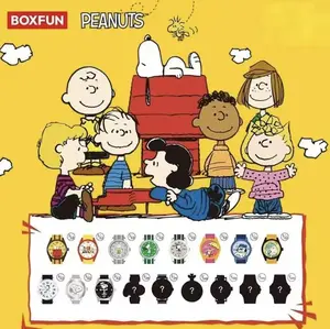 【New Year's gift】MINISO Snoopy Friends Series Watch Surprise Blind Box - Functional and Fashionable Watch for Snoopy Fans, Children's Gift, Desktop Toy, Black Friday, New Year's gift
