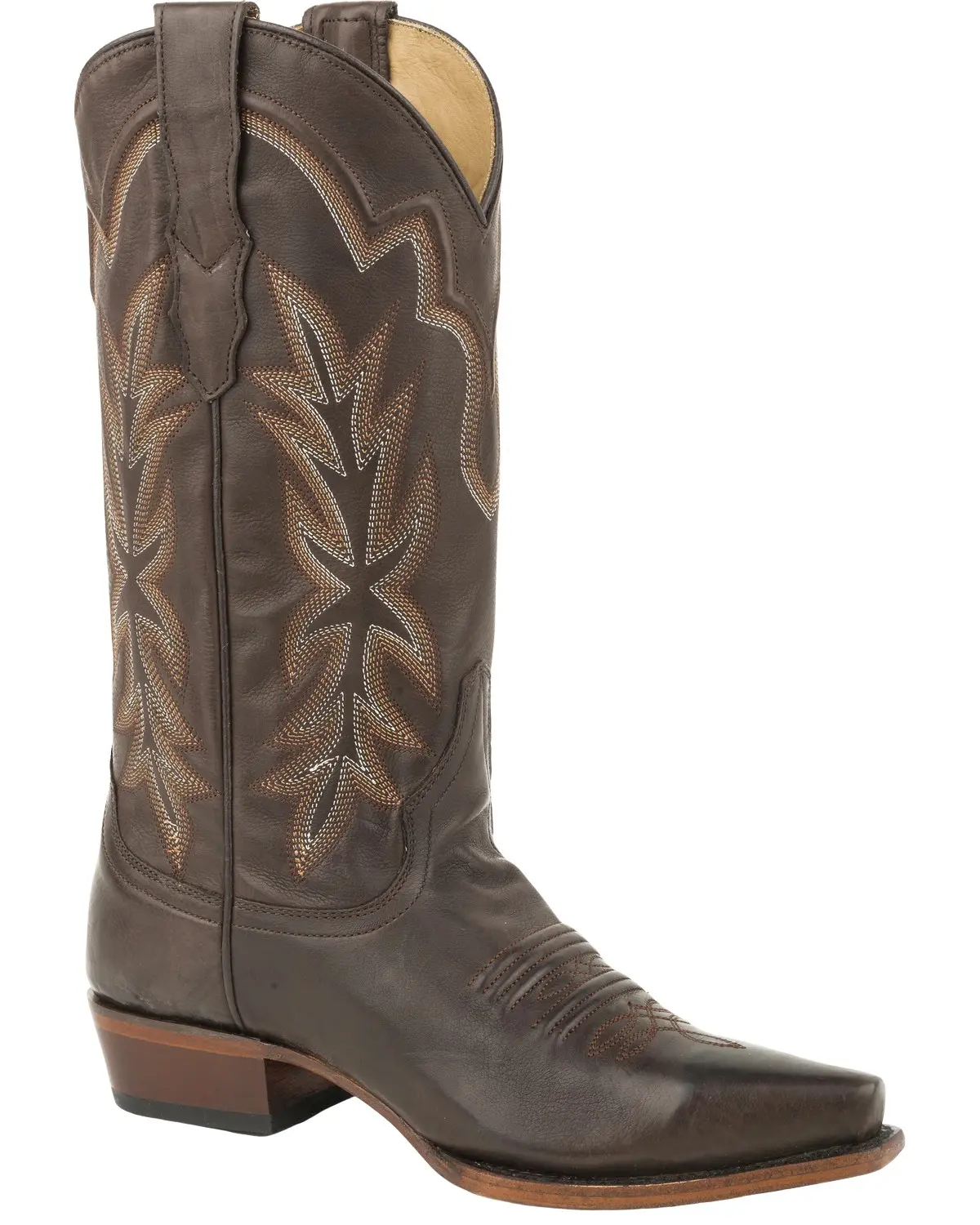 Stetson Women's Women'S Dark Casey Leather Boot Snip Toe - 12-021-6105-0627 Br