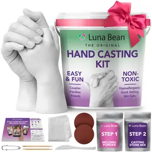 Luna Bean Original Casting Kit – Perfect Gift and Activity for Couples, Families, & Friends