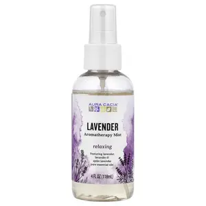 Aura Cacia Aromatherapy Mist, Lavender, 4 fl oz (118 ml)