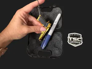 1:3 Scale High-Detail Mini Metal Keychain B, Keychains for Women, Collector Display Fashion Accessory