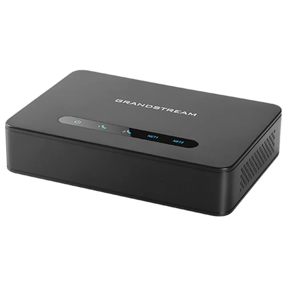 Grandstream HT812 V2 Advanced 2-Port ATA with Integrated Gigabit NAT Router, 2 FXS Ports for Analog Phones