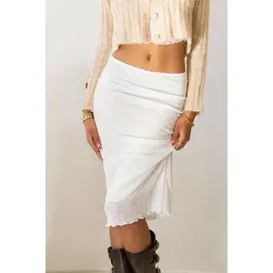 Lace Pencil Skirt