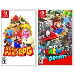 Super Mario RPG and Super Mario Odyssey Two Game Bundle - Nintendo Switch