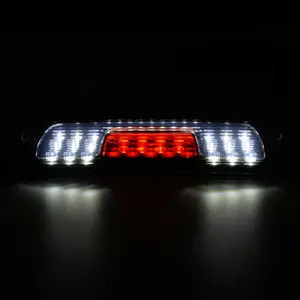 CROSSDESIGN Fit For 14-18 Silverado GMC Sierra 1500/2500 Rear 3RD Brake Cargo Led Tail Light