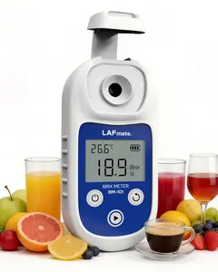 Digital Brix Refractometer 0–55% Sugar Meter ±0.2% IP65 Waterproof with ATC for Juice, Coffee & Home Brewing fathersdaygift