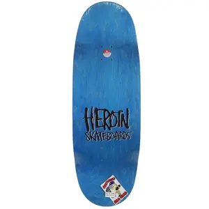 Heroin Skateboard Complete Swampy Egg 11" x 32.5"