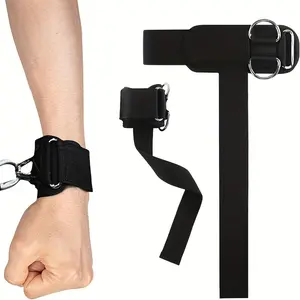 Athletic Workout Weightlifting Lifting Straps for Deadlift Pull Ups Dumbbell Grip Support Anti Slip Wrist Wraps Gym Accessories
