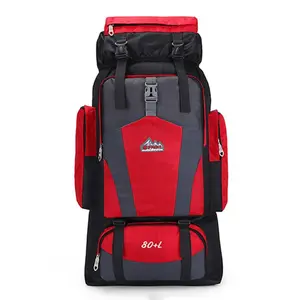 Tactical Backpack 80L Anti Theft Waterproof Hiking Bag for Travel Gym Work Laptop Daypack Unisex Outdoor Essentials with Secure Lock Feature