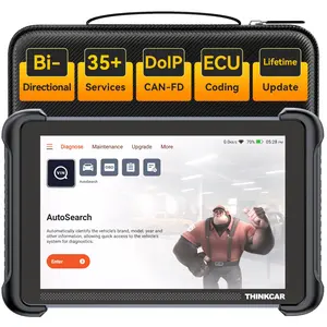 [Summervibes] THINKCAR Lifetime Free Update Car OBD2 Scanner Tool, THINKSCAN 689BT All-System Automotive Diagnostic Tool, Bi-Directional OBD2 Scanner with ECU Coding, 35+ Services, FCA Autoauth, CANFD&DoIP，Bidirectional Scan Tool