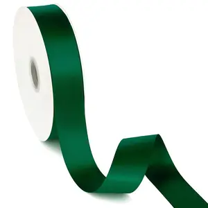 1 1/2" Double Faced Satin Ribbon 1.5 inch - 100 Yards High-Density Polyester for Gift Wrapping Bows Scrapbooking Weddings Party Decor DIY Craft