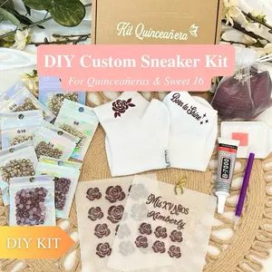 DIY Roses Sneaker Personalization Kit
